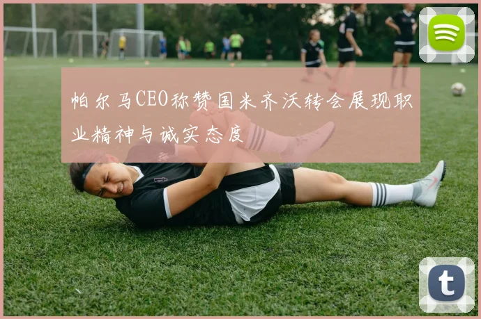 帕尔马CEO称赞国米齐沃转会展现职业精神与诚实态度